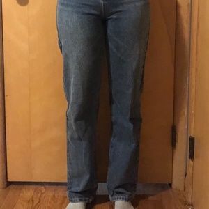 High Waist Wide Leg Jeans S